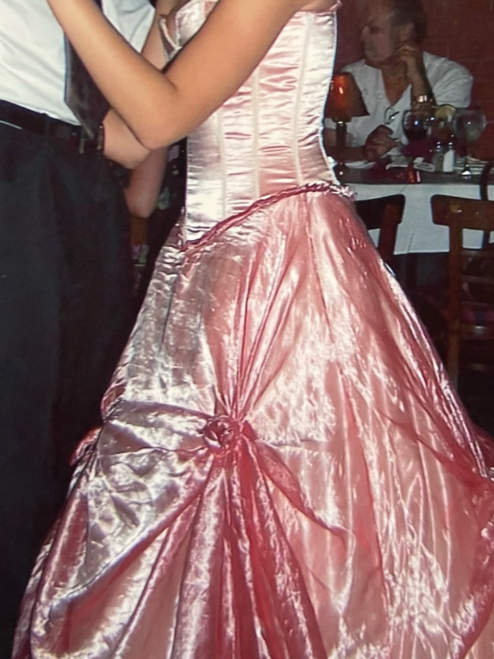 Ball Gown Wedding Dress in Shimmering Rose - Picture 8 of 10